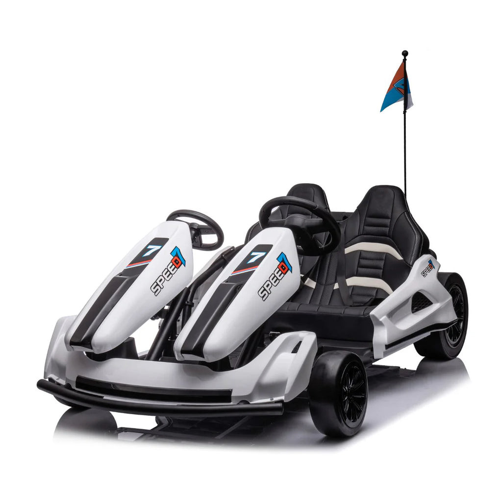 Go Kart 24V - Kart elettrico per bambini (2 posti)